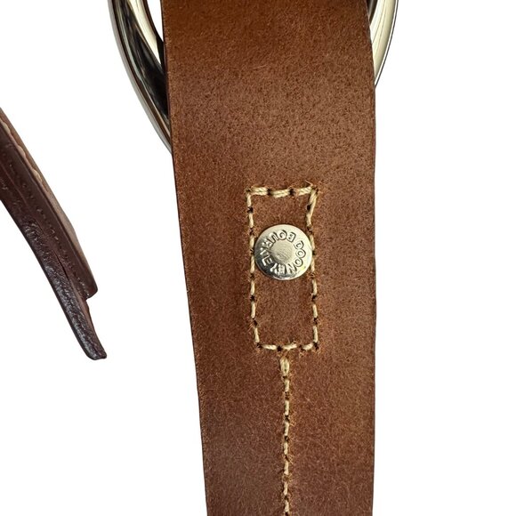 Dooney & Bourke Shoulder Bag Navy Blue Brown Leather Wallet Set Harrison Hobo - Picture 14 of 16